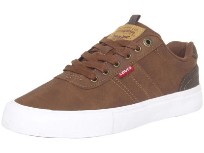 Picture of Levi's Mens Miles WX Stacked Classic Casual Sneaker Shoe, Tan/Brown, 9.5 M - Size: 9.5