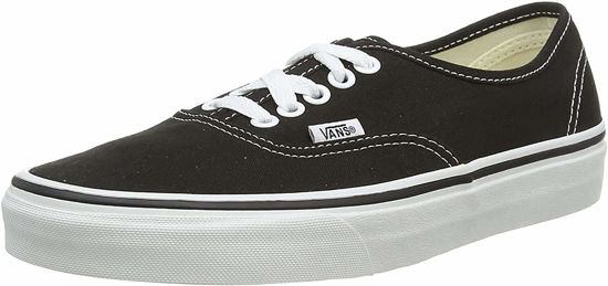 Picture of Vans Baby Boys Authentic-K, Black/White, 6.5 Infant - Size: 6.5 Infant