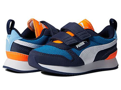 Picture of PUMA R78 V (Toddler) Mykonos Blue/Puma White/Peacoat 4 Toddler M - Size: 4 Toddler