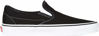 Picture of Vans - Classic Slip-On Trainers (Black/White - 12.5 Women/11 Men) - Size: 12.5 Women/11 Men