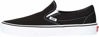 Picture of Vans - Classic Slip-On Trainers (Black/White - 12.5 Women/11 Men) - Size: 12.5 Women/11 Men