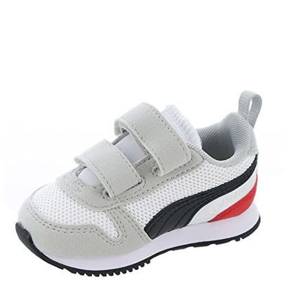 Picture of PUMA R78 V (Toddler) Puma White/Puma Black/High-Risk Red 6 Toddler M - Size: 6 Toddler