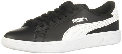 Picture of PUMA unisexchild Smash 2 Sneaker, Black/White, 10.5 Little Kid US - Size: 10.5 Little Kid