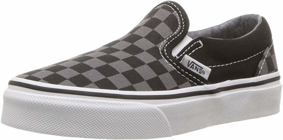 Picture of Vans Boys' Classic Slip-On (Toddler/Youth - Black/Pewter - 12.5 - Size: 12.5 Little Kid