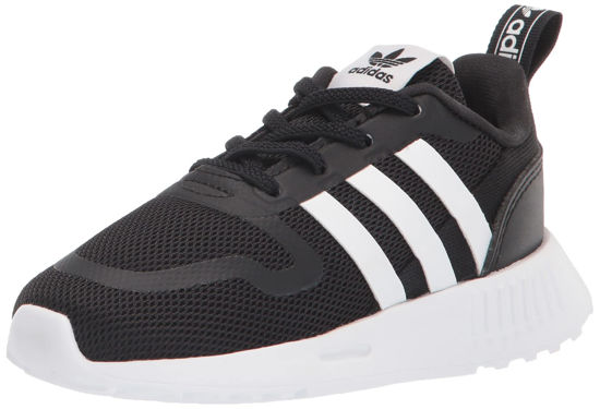 Picture of adidas Originals unisex child Multix Sneaker, Black/White/Black, 3.5 Big Kid US - Size: 3.5 Big Kid