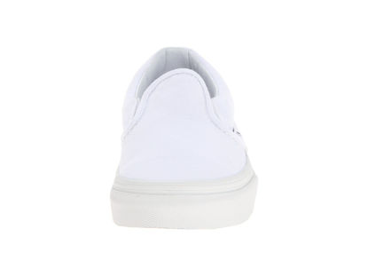 Picture of Vans Kids Unisex Classic Slip On, True White, Size 10.5 Little Kid - Size: 10.5 Little Kid