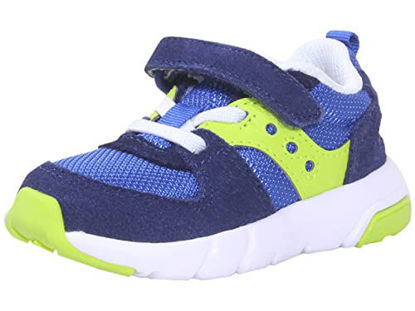 Picture of Saucony Jazz LITE 2.0 Sneaker, Blue/Green, 10 US Unisex Little Kid - Size: 10 Little Kid