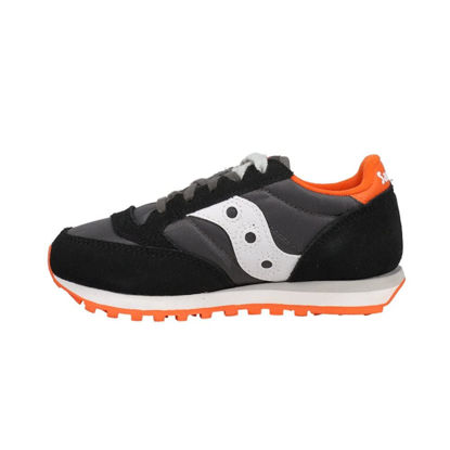 Picture of Saucony Jazz Original Sneaker, Black/Grey/Orange, 13 US Unisex Big Kid - Size: 13 Big Kid