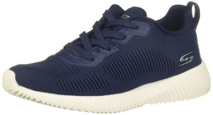 Picture of Skechers Bobs Bobs Squad Tough Talk Womens Sneaker 7 2AN US Navy - Size: 7 Narrow