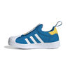 Picture of adidas Originals Kids Superstar 360 Sneaker, White/Blue/White, 8 US Unisex Toddler - Size: 8 Toddler