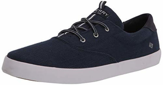 Picture of Sperry unisex child Spinnaker Washable Sneaker, Navy, 2.5 Big Kid US - Size: 2.5 Big Kid