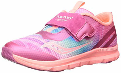 Picture of Saucony Baby Liteform Sneaker, Pink/Multi, 070 Medium US Toddler - Size: 7 Toddler