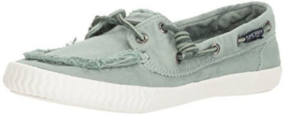 Picture of Sperry Top-Sider Women's Sayel Away Washed Sneaker, Mint, M 080 Medium US - Size: 6