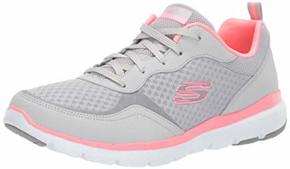 Picture of Skechers Women's Flex Appeal 3.0-go Forward Sneaker, LGHP, 9.5 W US - Size: 9.5 Wide