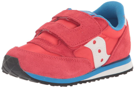 Picture of Saucony Jazz Hook & Loop Seasonals Sneaker, RED/Blue, 9 US Unisex Little Kid - Size: 9 Little Kid