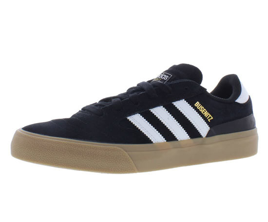 Picture of adidas Busenitz Vulc Ii Mens Shoes Size 7.5, Color: Black - Size: 7.5