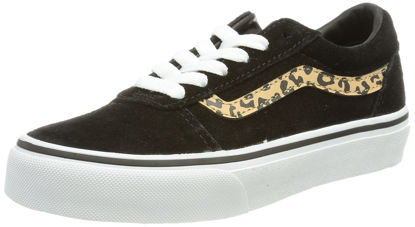 Picture of Vans Girls Low-Top Trainers Sneaker, Suede Black Cheetah, 5.5 Big Kid - Size: 7.5 us