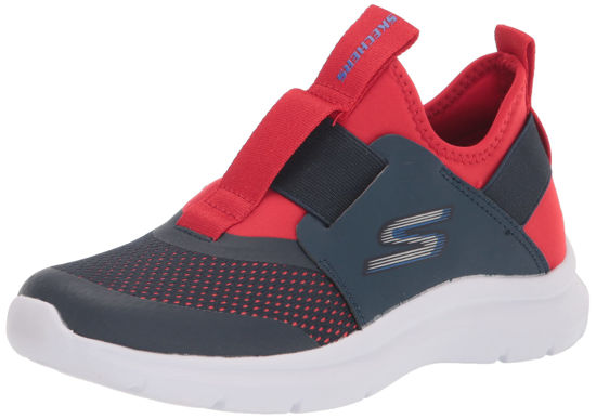 Picture of Skechers Kids Boy's Skech Fast Sneaker, Navy/Red, 10.5 Little Kid - Size: 10.5 Little Kid