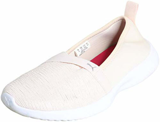 Picture of PUMA womens Adelina Sneaker, Rosewater-puma Silver-puma Whitebright Rose, 9 US - Size: 9