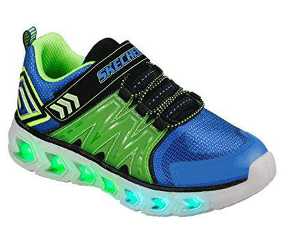 Picture of Skechers Kids Kids' Hypno-Flash 2.0 Sneaker,Blue/Lime,12 Medium US Little Kid - Size: 12 Medium US Little Kid