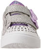 Picture of Skechers Kids Girls Twinkle Sparks Sneaker, Silver, 8 Toddler - Size: 8 Toddler