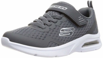 Picture of Skechers Kids Boy's MICROSPEC MAX Sneaker, Charcoal, 10.5 Little Kid - Size: 10.5 Little Kid