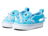 Picture of Vans Toddler Slip-On V Monster Blue Atoll/True White Size : 7.5 - Size: 7.5 Toddler