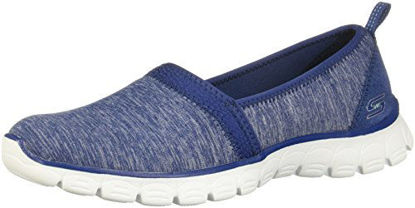 Picture of Skechers Ez Flex 3.0 Swift Motion Womens Slip On Sneakers,Navy,11 - Size: 11 B(M) US