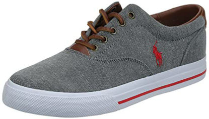 Picture of Polo Ralph Lauren Men's Vaughn, Grey/Red, 14 D US - Size: 14 D US