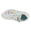 Picture of Skechers Street Uno Goldcrown Womens Sneaker 95 CD US WhiteHeartGraffiti - Size: 9.5 Wide