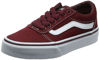 Picture of Vans Ward Low-Top Trainers Sneaker, Red Canvas Port Royale White 8j7, 5.5 US Unisex Big Kid - Size: 5.5 Big Kid