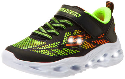 Picture of Skechers Kids Boy's Vortex-Flash Sneaker, Black/Lime, 2.5 Little Kid - Size: 2.5 Little Kid