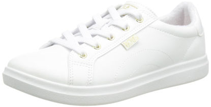 Picture of SKECHERS Women's Bobs D'Vine-Instant Delight Sneaker, White, 10 Wide - Size: 10 Wide