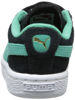 Picture of PUMA Suede Classic 2-Strap Sneaker, Black/Electric Green/Gold, 9 M US Toddler - Size: 9 Infant