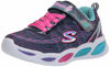 Picture of Skechers Kids Girls Sport Footwear, S, Lighted Sneaker, Navy/Multi,13 M US - Size: 13 Little Kid