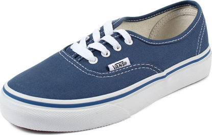 Picture of Vans Kids Unisex Authentic Shoes, Size 1, Color (NWD) Navy/True White - Size: 1 Little Kid