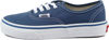 Picture of Vans Kids Unisex Authentic Shoes, Size 1, Color (NWD) Navy/True White - Size: 1 Little Kid