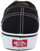 Picture of Vans Authentic Classic, Unisex Adult Low Top Lace-up Trainers, Black (Black/White), 12 UK (47 EU) - Size: 13