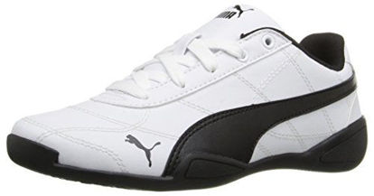 Picture of PUMA Tune Cat 3 Kids Sneaker (Little Kid), Puma White/Puma Black, 11.5 M US Little Kid - Size: 11.5 Little Kid