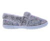 Picture of Skechers Bobs Too Cozy Doodle Creations Womens Shoes Size 5, Color: Grey/Multi-Colored/Shadow Grey - Size: 5