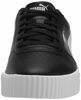 Picture of PUMA Unisex-Child Carina Leather Sneaker Black-Peony, 5.5Big Kid - Size: 5.5 Big Kid