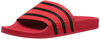 Picture of adidas Originals Men's Adilette Sneaker, core Black, Real Coral s, 12 M US - Size: 12 M US