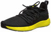 Picture of PUMA Men's NRGY Neko Knit Sneaker, Black-Blazing Yellow, 14 M US - Size: 14