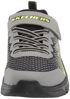 Picture of Skechers Kids Boy's GO Run 650-NORVO Sneaker, Grey/Black, 12 Little Kid - Size: 12 Little Kid