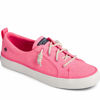 Picture of Sperry Women's Crest Vibe Washed Twill Sneaker, Neon Pink, 5 M US - Size: 5