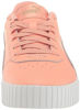 Picture of PUMA Womens Carina 2.0 Sneaker, Poppy Pink-PUMA Womens Gold-Matte PUMA Womens Gold-PUMA Womens White, 7.5 - Size: 7.5