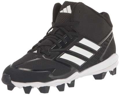 Picture of adidas Icon 8 Mid Sneaker, Core Black/White/White, 2 US Unisex Little Kid - Size: 2 Little Kid