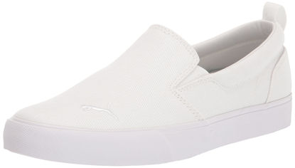 Picture of PUMA Bari Slipon Womens Slip On BM US WhiteSilver - Size: 9