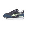 Picture of PUMA Future Rider Twofold (Little Kid) Parisian Night/Puma Black/Blue Coral 3 Little Kid M - Size: 3 Little Kid