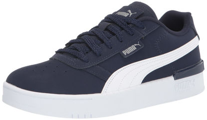 Picture of PUMA Men's Clasico Sneaker, Buck Peacoat-White-Quarry, 14 - Size: 14